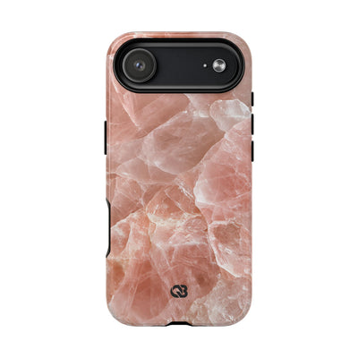 Rose Quartz Facet · Tough 2.0 Magnetic Phone Case for iPhone · Pink