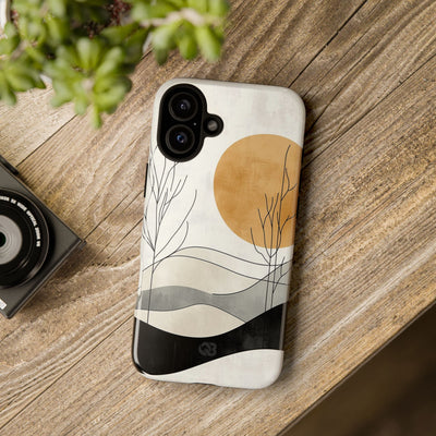 Burnt Horizon Lines · Custodia Tough per iPhone