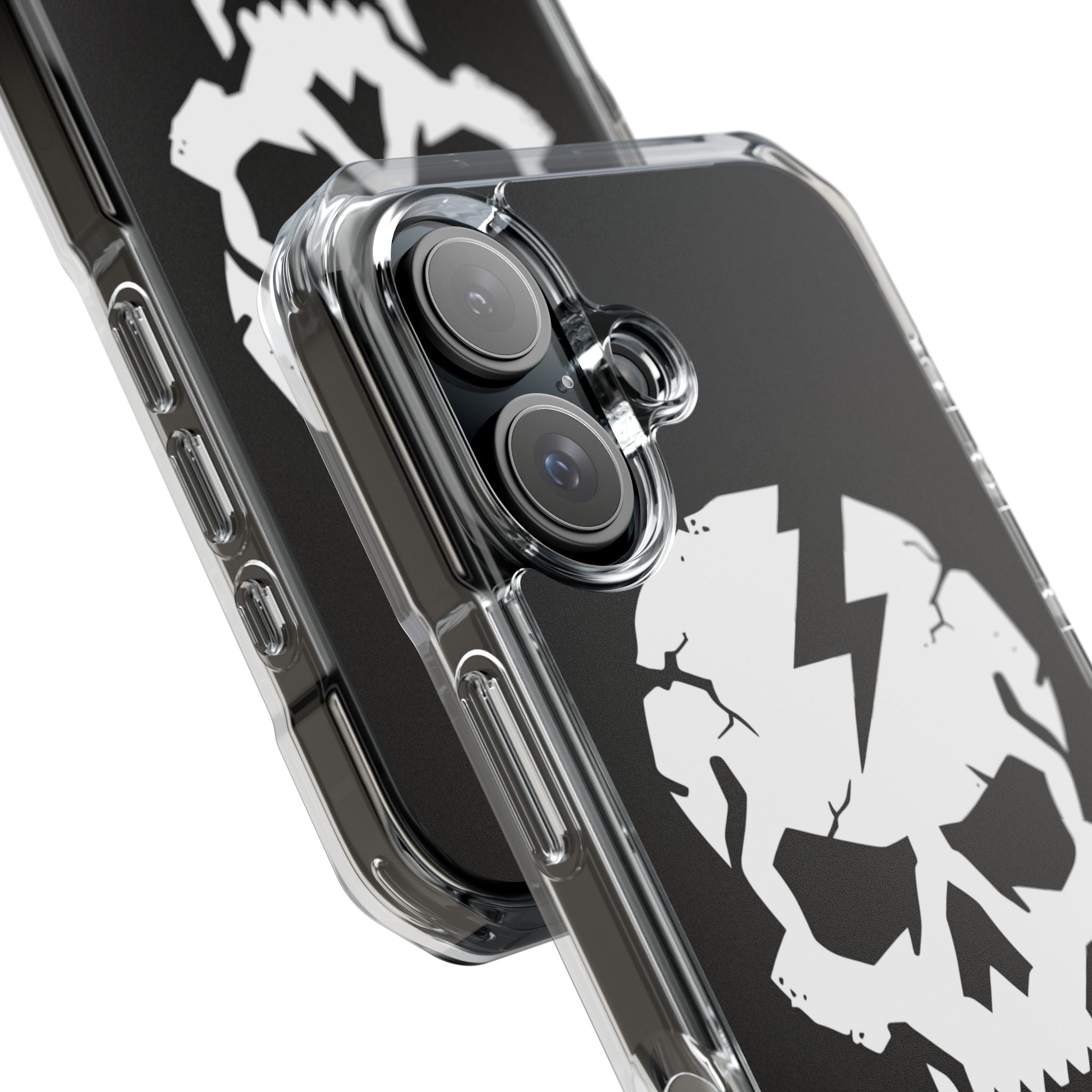 Lightning Skull iPhone 16 Case - Impact - CASE•BOB