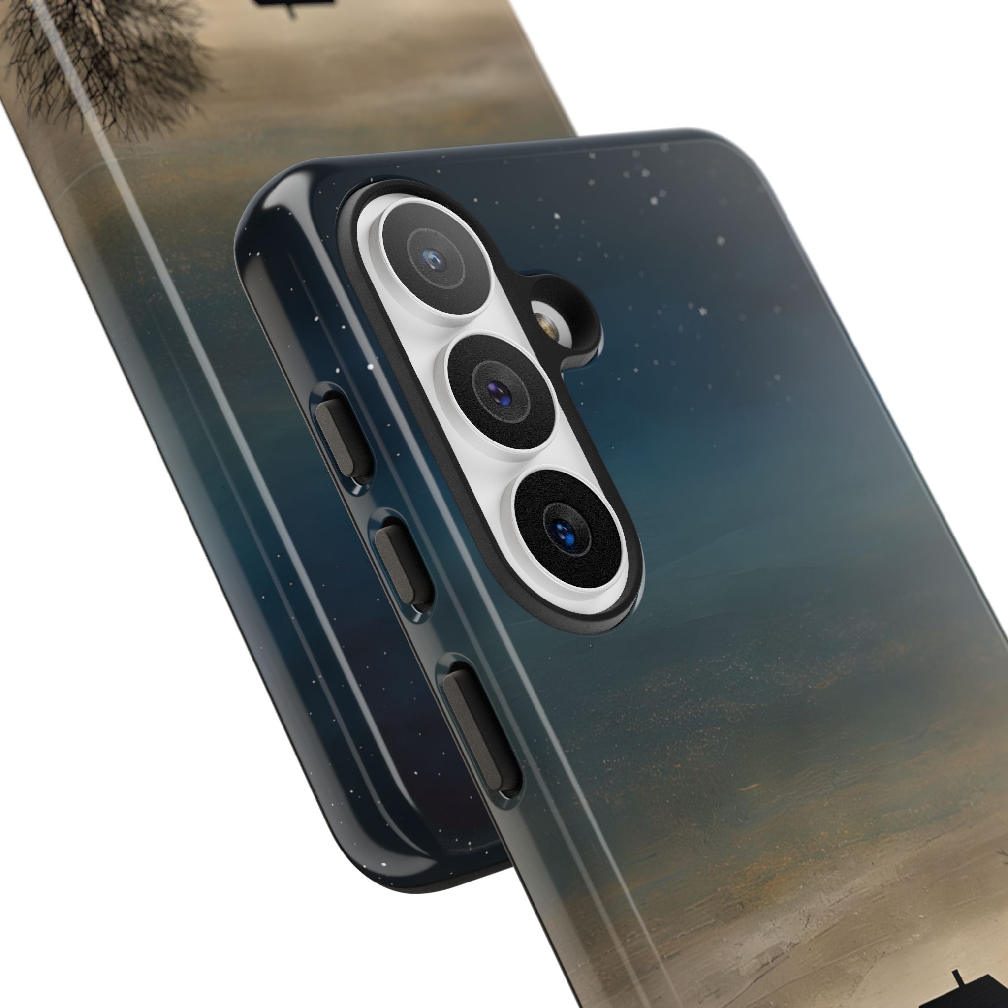 Midnight Cabin Glow · Tough Handyhülle für Samsung