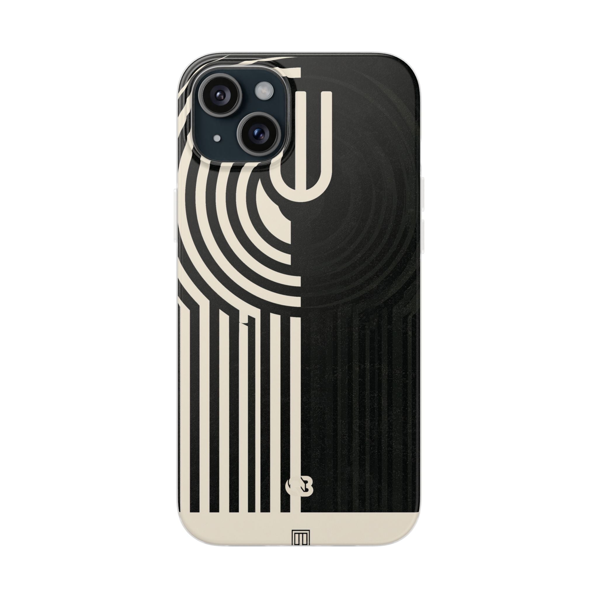 Beige Lite Phone Case for iPhone - Monolith Ivory Signal