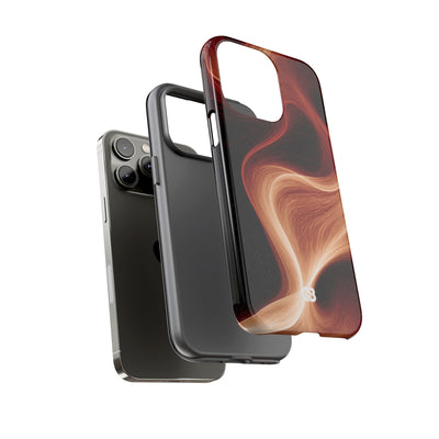 Solar Ember Flow · Tough Phone Case for iPhone · Orange