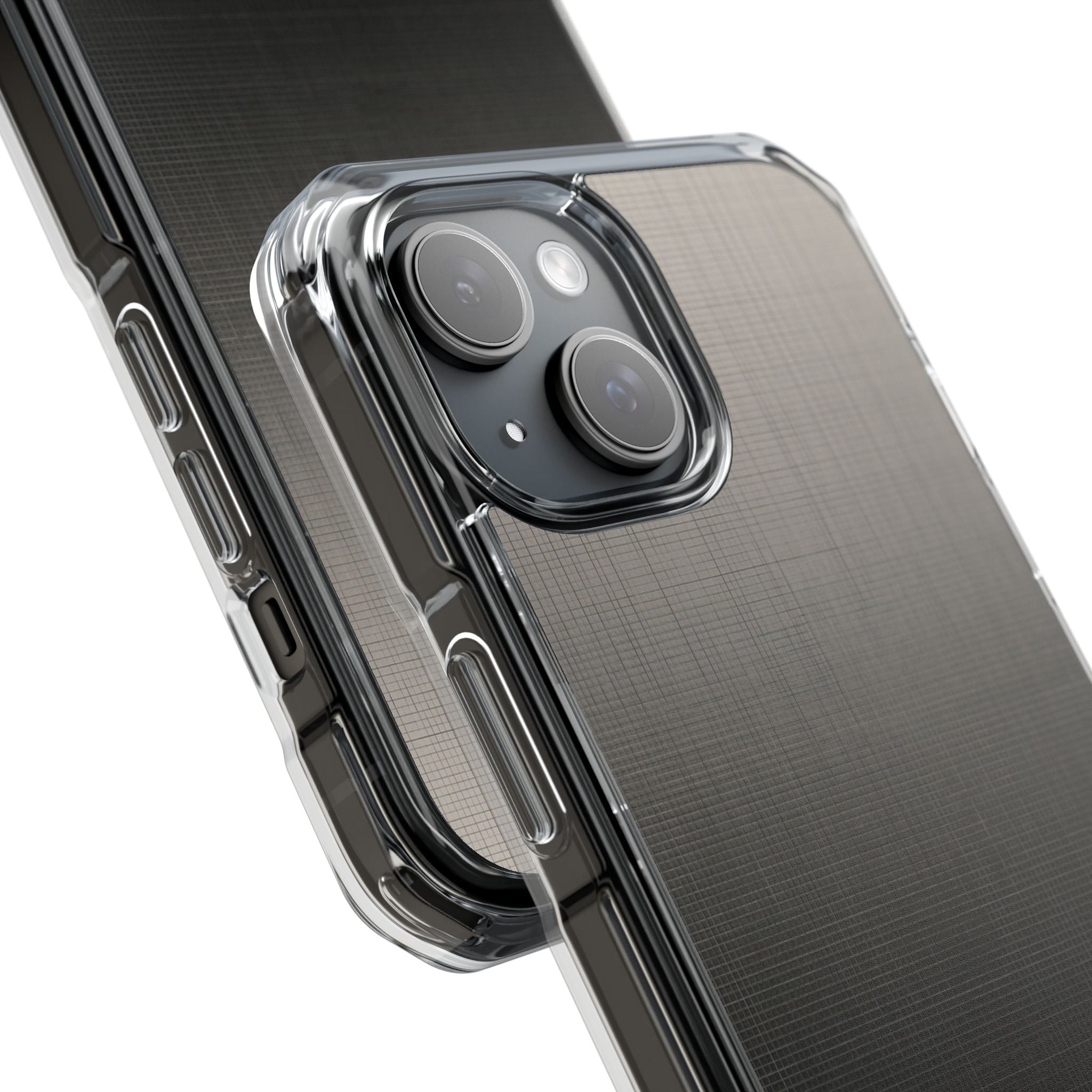 Grey Impact MagSafe Phone Case for iPhone - Faded Sand Mesh