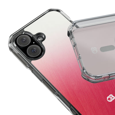 Rose Haze · Clear Impact Magnetic Phone Case for iPhone · Pink