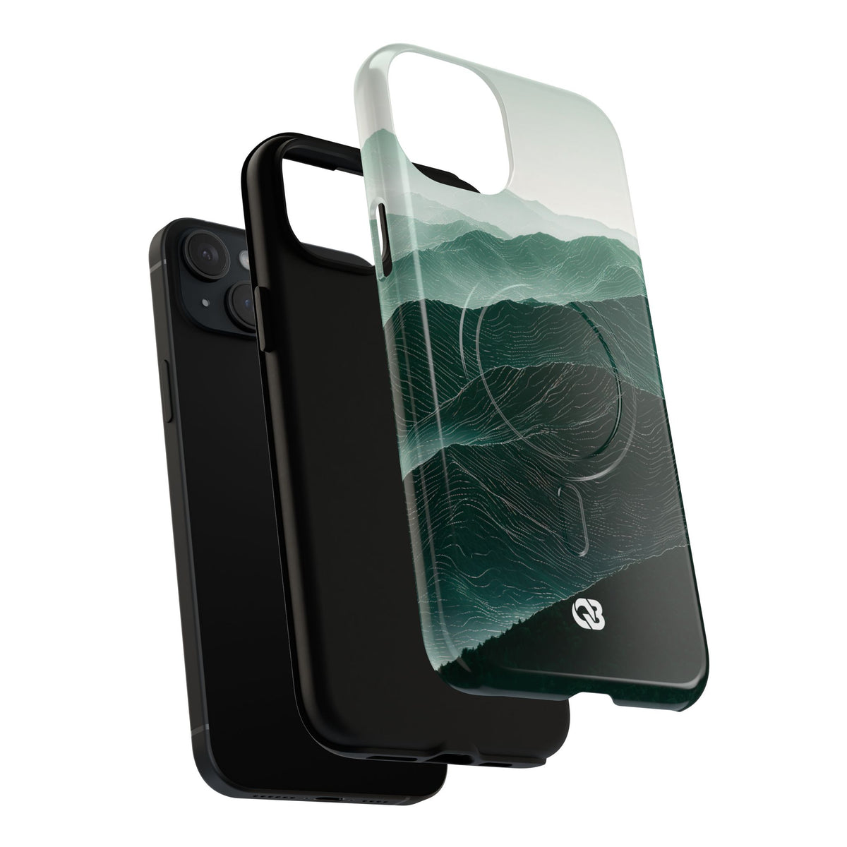 Alpine Mist · Tough 2.0 Magnetic Phone Case for iPhone · Green