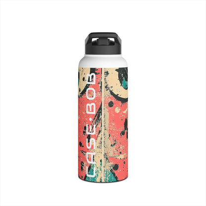 Shouting Face Burst - Stainless Steel Water Bottle