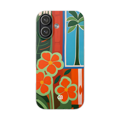 Vivid Jungle Collage · Soft Case dla iPhone