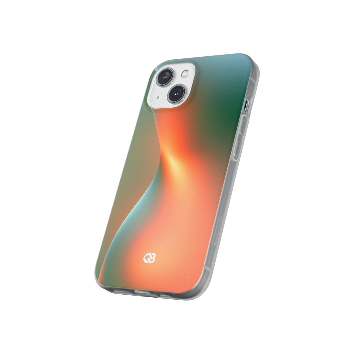 Radiant Contour · Lite Phone Case for iPhone ·  Orange