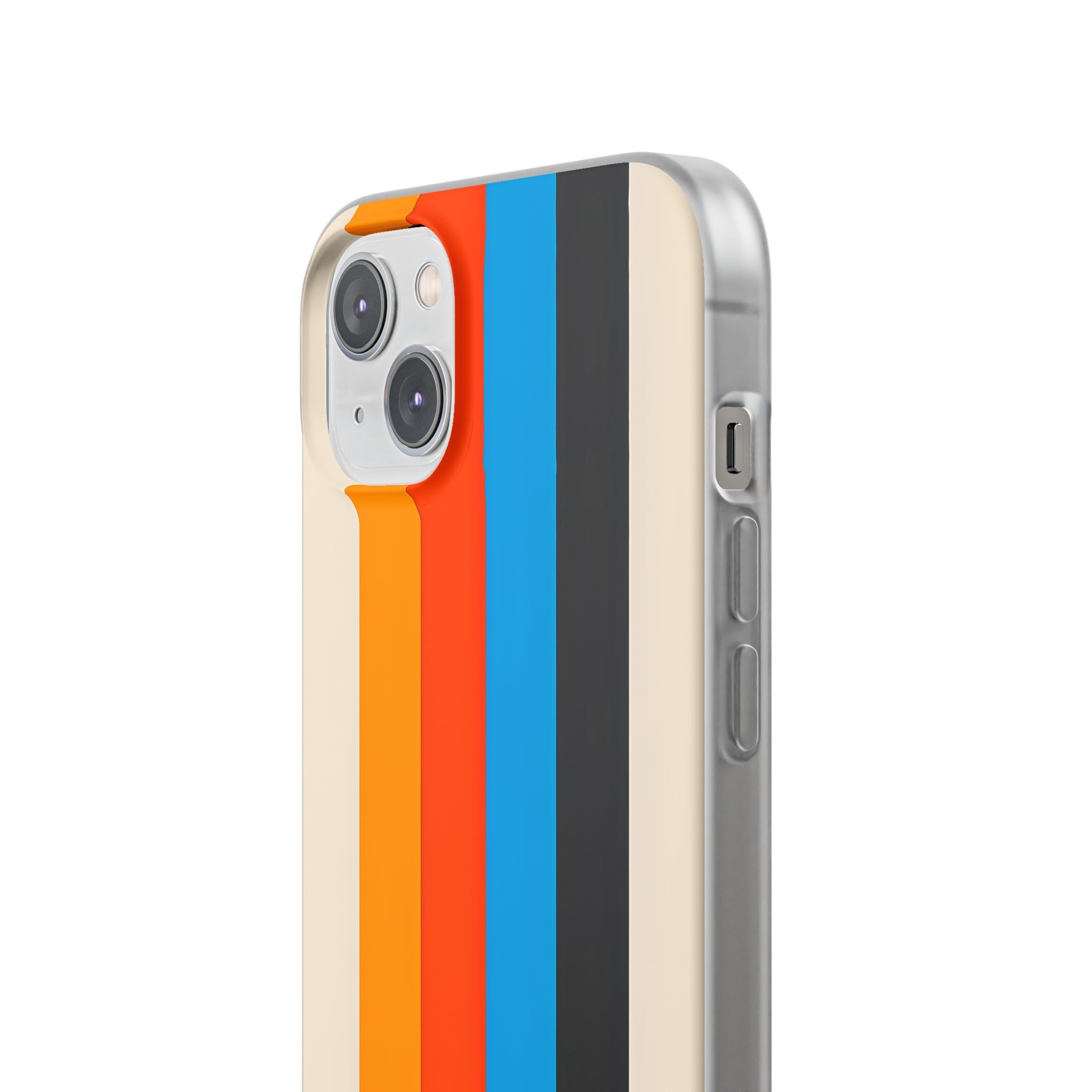 Vivid Stripe Harmony iPhone 14 Plus Case - Soft