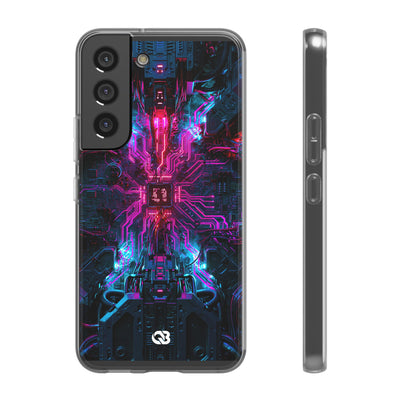 Neural Circuit Core · Lite Phone Case for Samsung · Black
