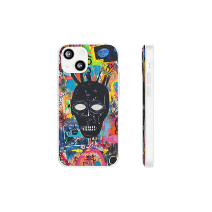 Skull Vortex iPhone 13 mini Case - Soft