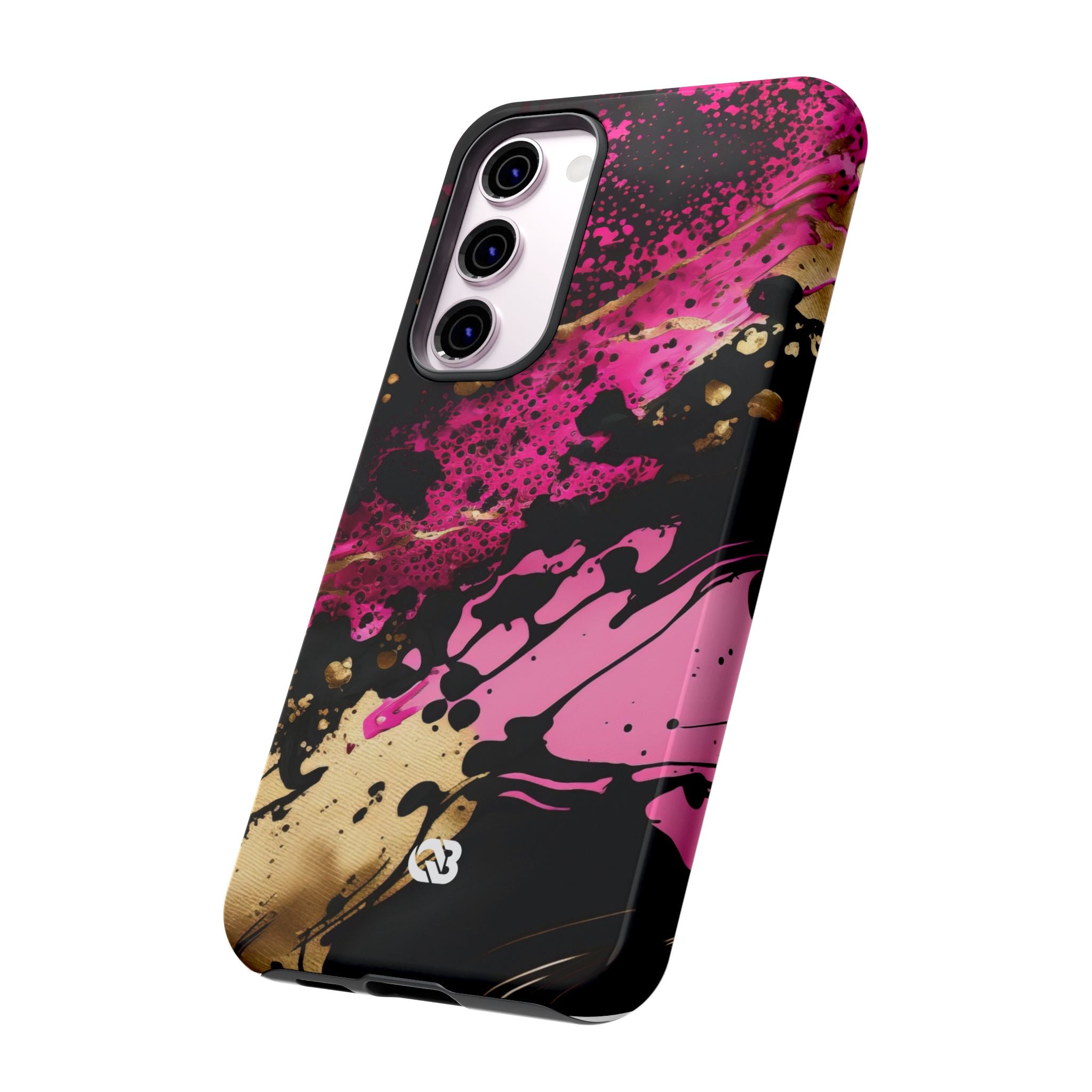 Magenta Liquid Gold · Tough Fundas para teléfono para Samsung