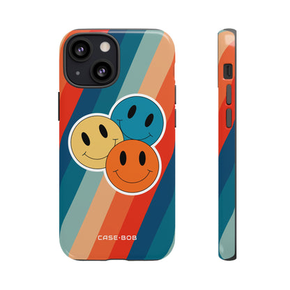 Triple Smile Breeze iPhone 13 Mini Case - Tough
