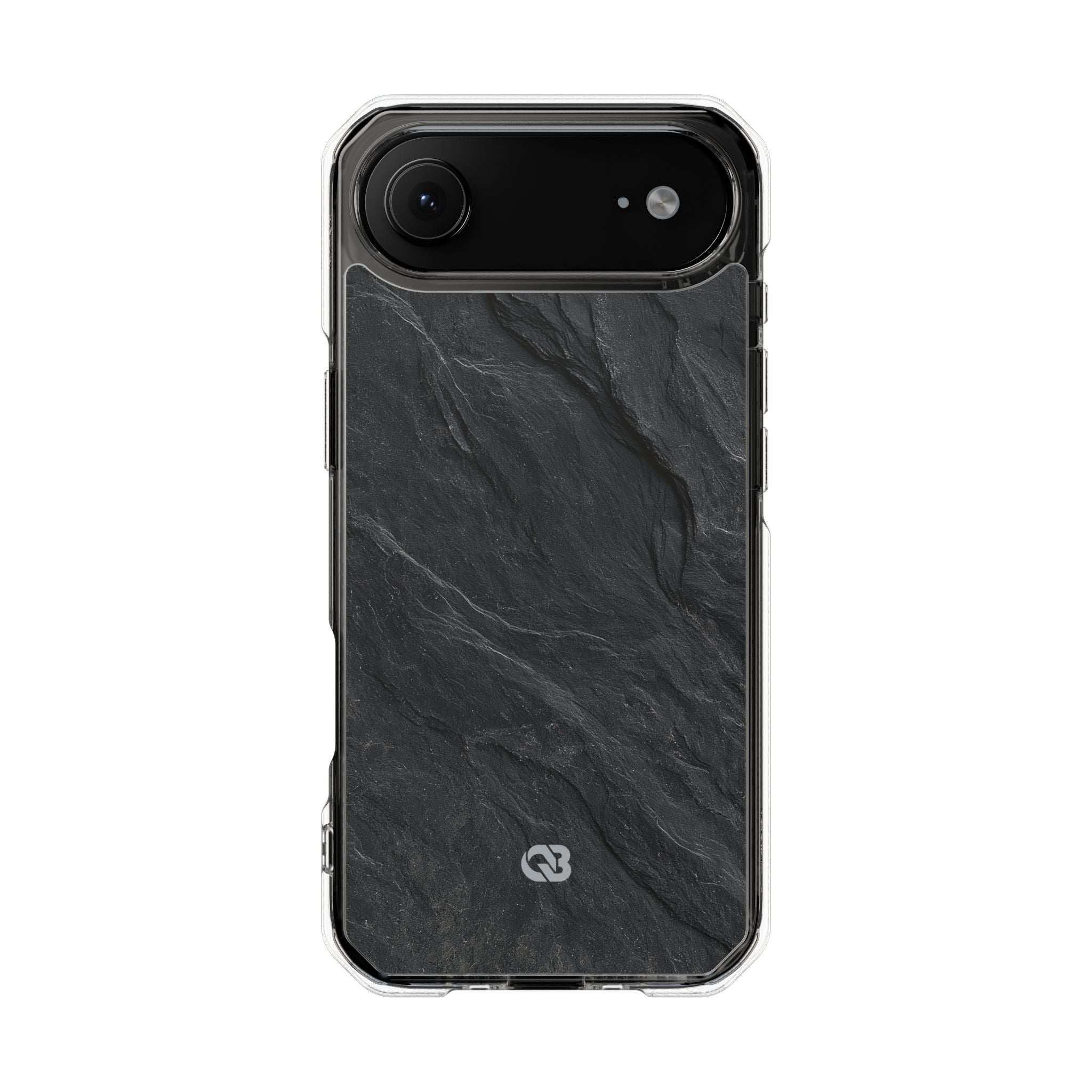 Black Impact MagSafe Phone Case for iPhone - Midnight Slate Ridge
