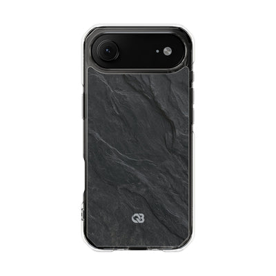 Black Impact MagSafe Phone Case for iPhone - Midnight Slate Ridge