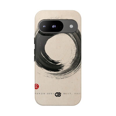 Zen Ensō Circle · Tough Phone Case for Pixel ·  Beige