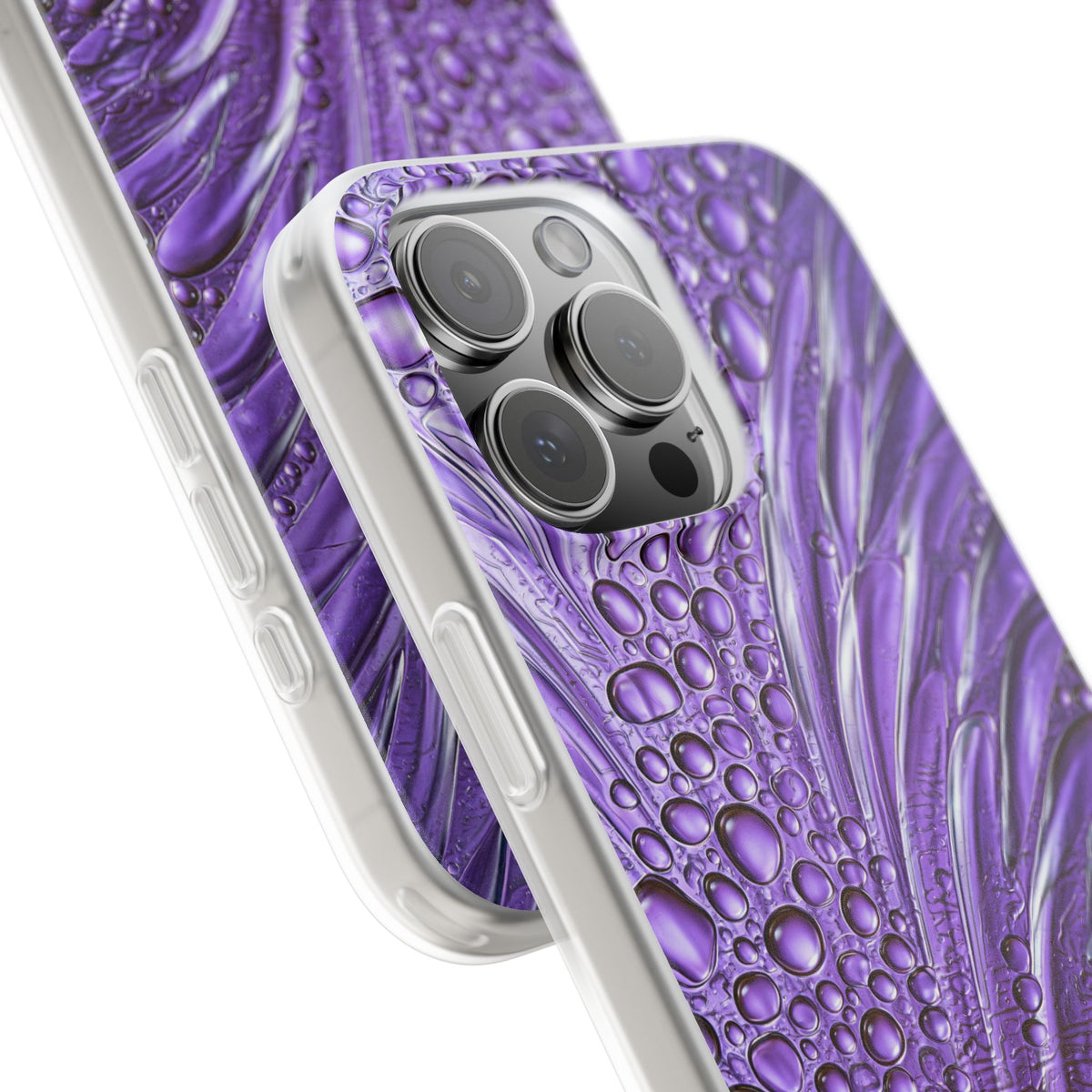 Violet Liquid Gel · Lite Phone Case for iPhone ·  Purple