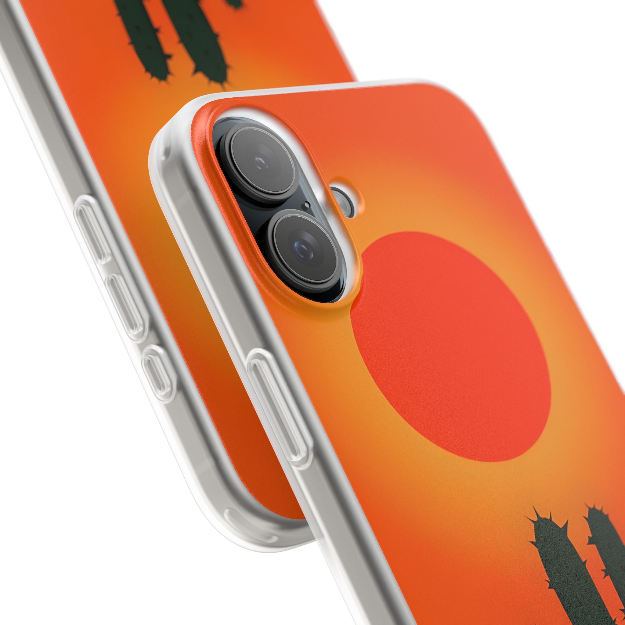 Scorched Saguaro Sunset · Soft Phone Case for iPhone