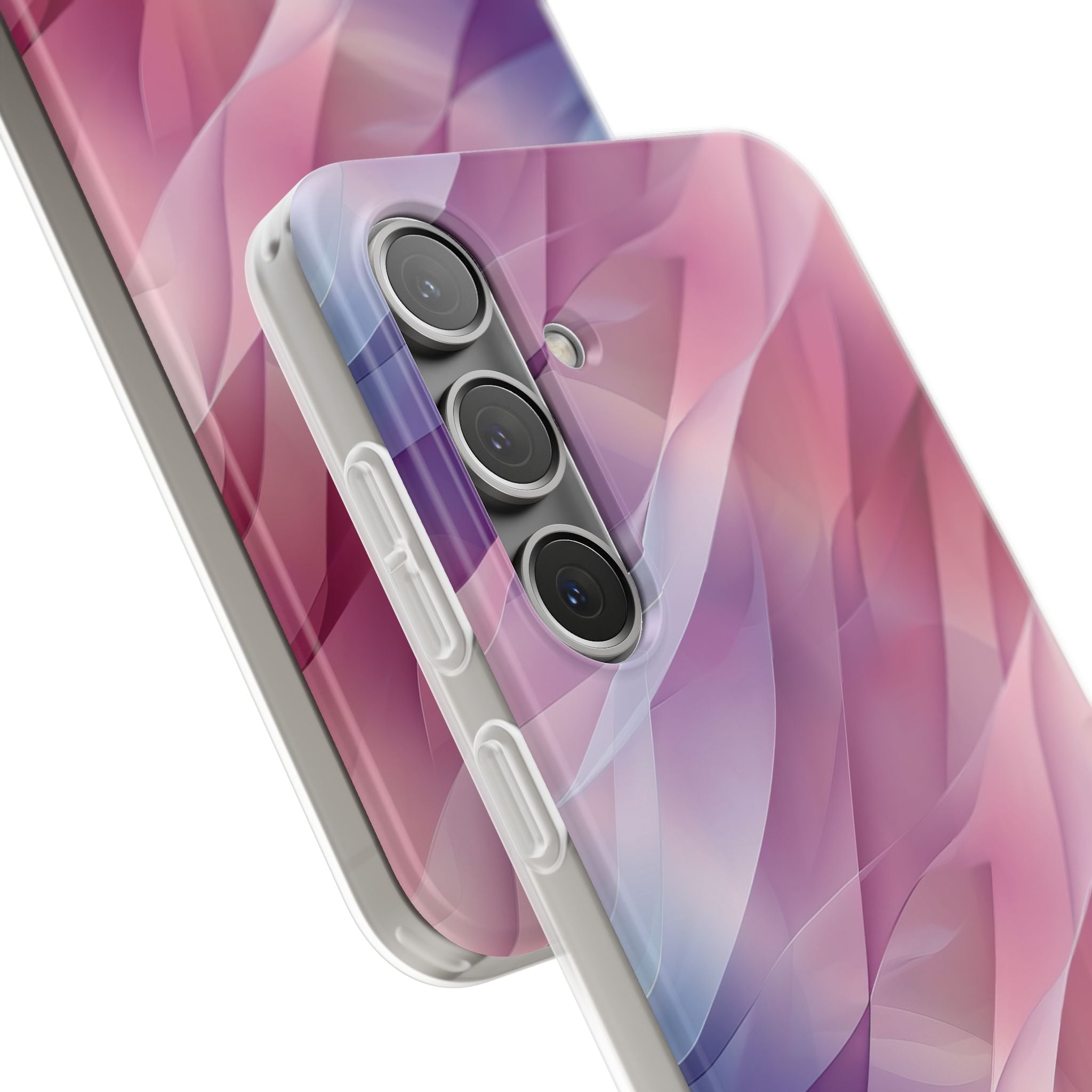 Pink Wave Samsung S24 Plus Case - Soft