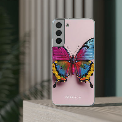 Lebhafter Schmetterling Samsung S22 Plus Case - Soft