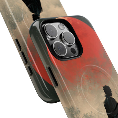 Crimson Moon Ronin · Tough 2.0 Magnetic Phone Case for iPhone · Red