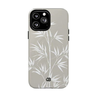 Serene Bamboo · Tough 2.0 Magnetic Phone Case for iPhone · Beige