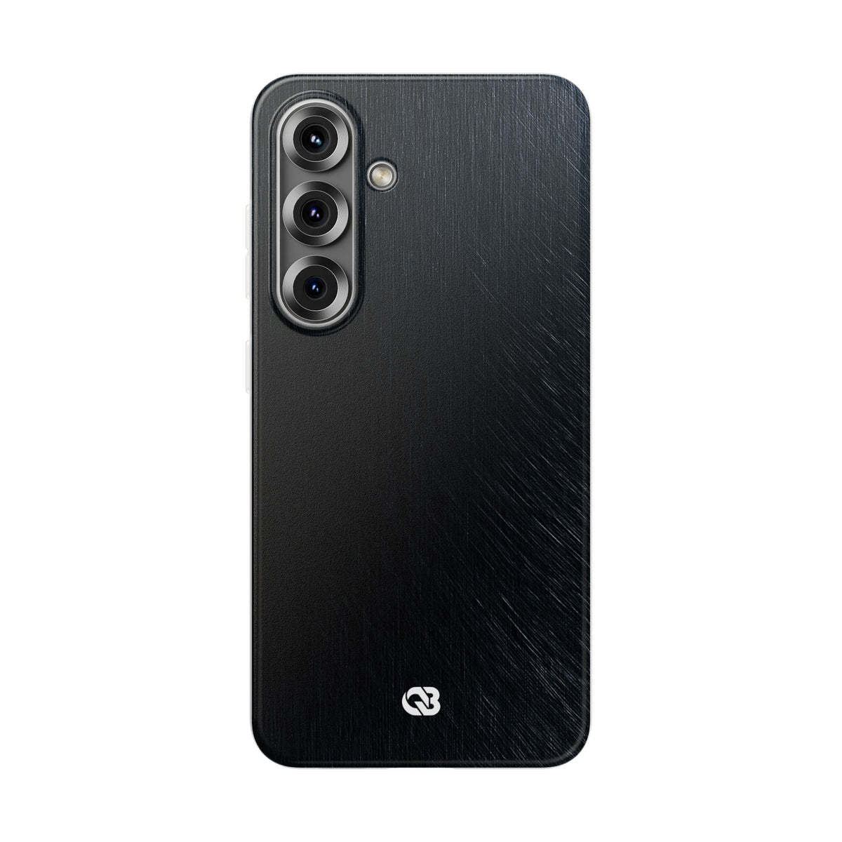 Brushed Obsidian Steel · Lite Phone Case for Samsung · Black