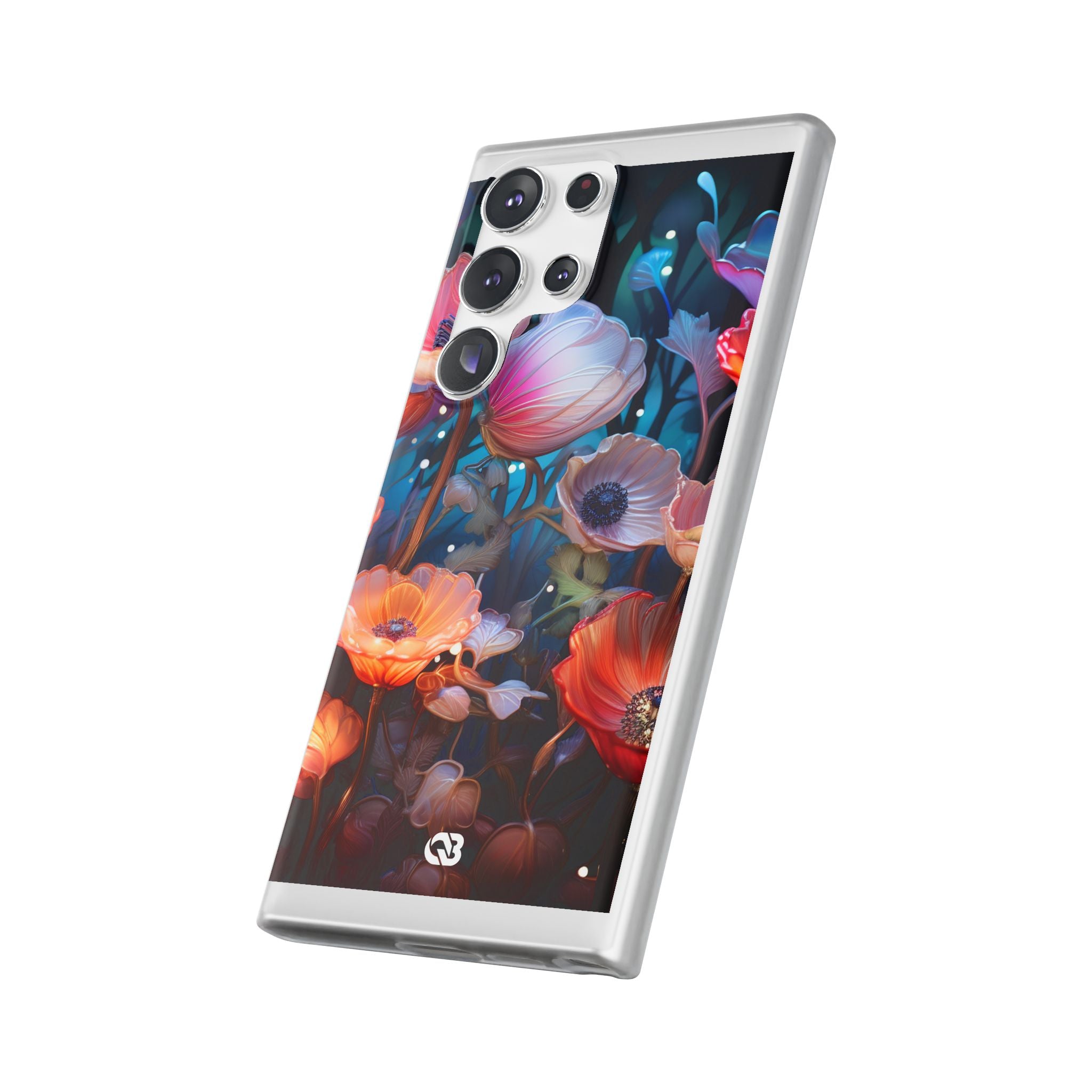 Luminous Poppy Glade · Soft Coque de téléphone pour Samsung