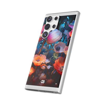 Luminous Poppy Glade · Soft Coque de téléphone pour Samsung