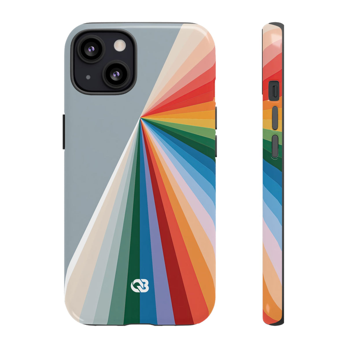 Prismatic Apex · Tough Phone Case for iPhone · Grey