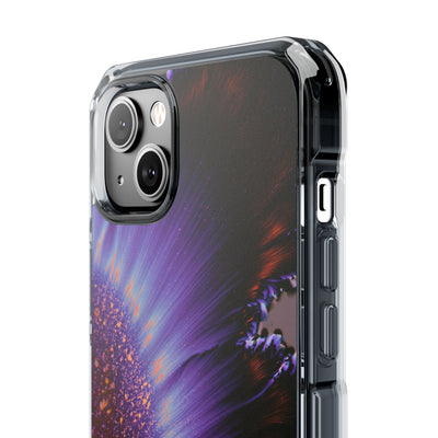 Ethereal Corona · Clear Impact Magnetic Phone Case for iPhone · Purple