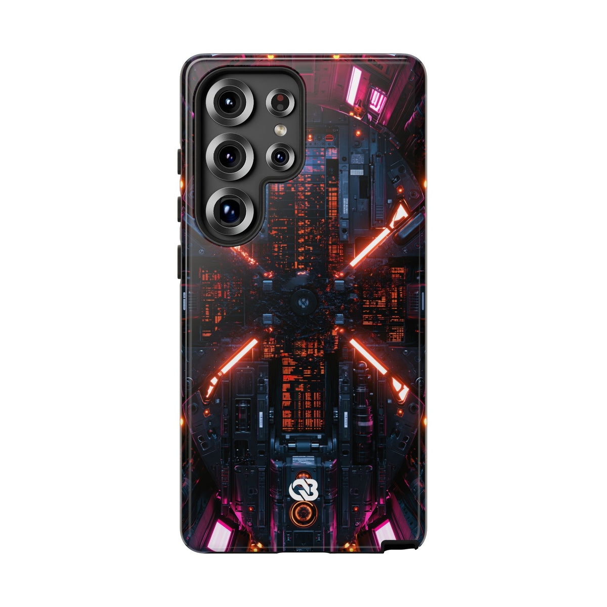 Cybernetic Reactor Core · Tough Phone Case for Samsung · Black