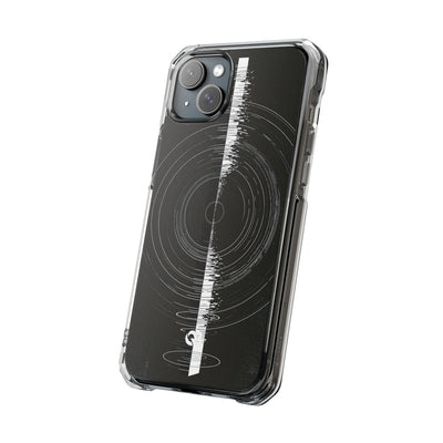 Black Impact MagSafe Phone Case for iPhone - Obsidian Orbital Signal