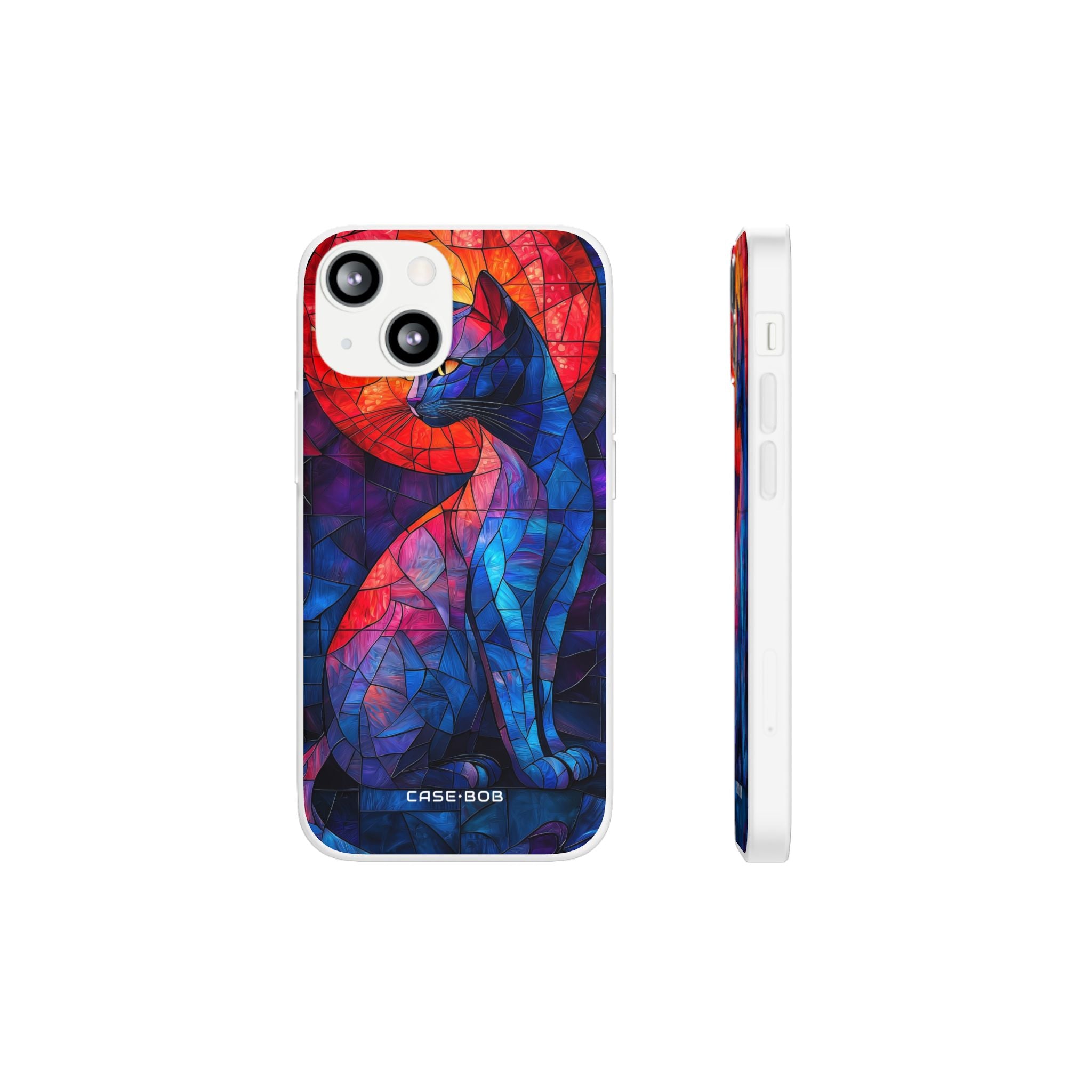 Celestial Cat iPhone 13 mini Case - Soft