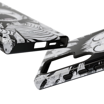 Chaotic Monochrome Scream · Tough Handyhülle für Samsung