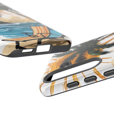 Radiant Coast Solitude · Tough Handyhülle für Samsung