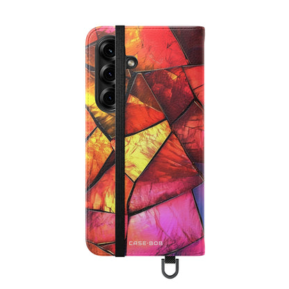 Crimson Shard - Samsung S25 Case - Wallet