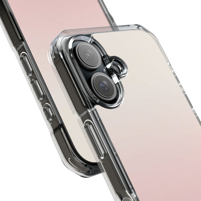 Pink Impact MagSafe Phone Case for iPhone - Frosted Blush Horizon