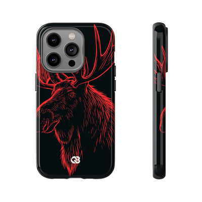 Nordic Elk · Tough Phone Case for iPhone · Black