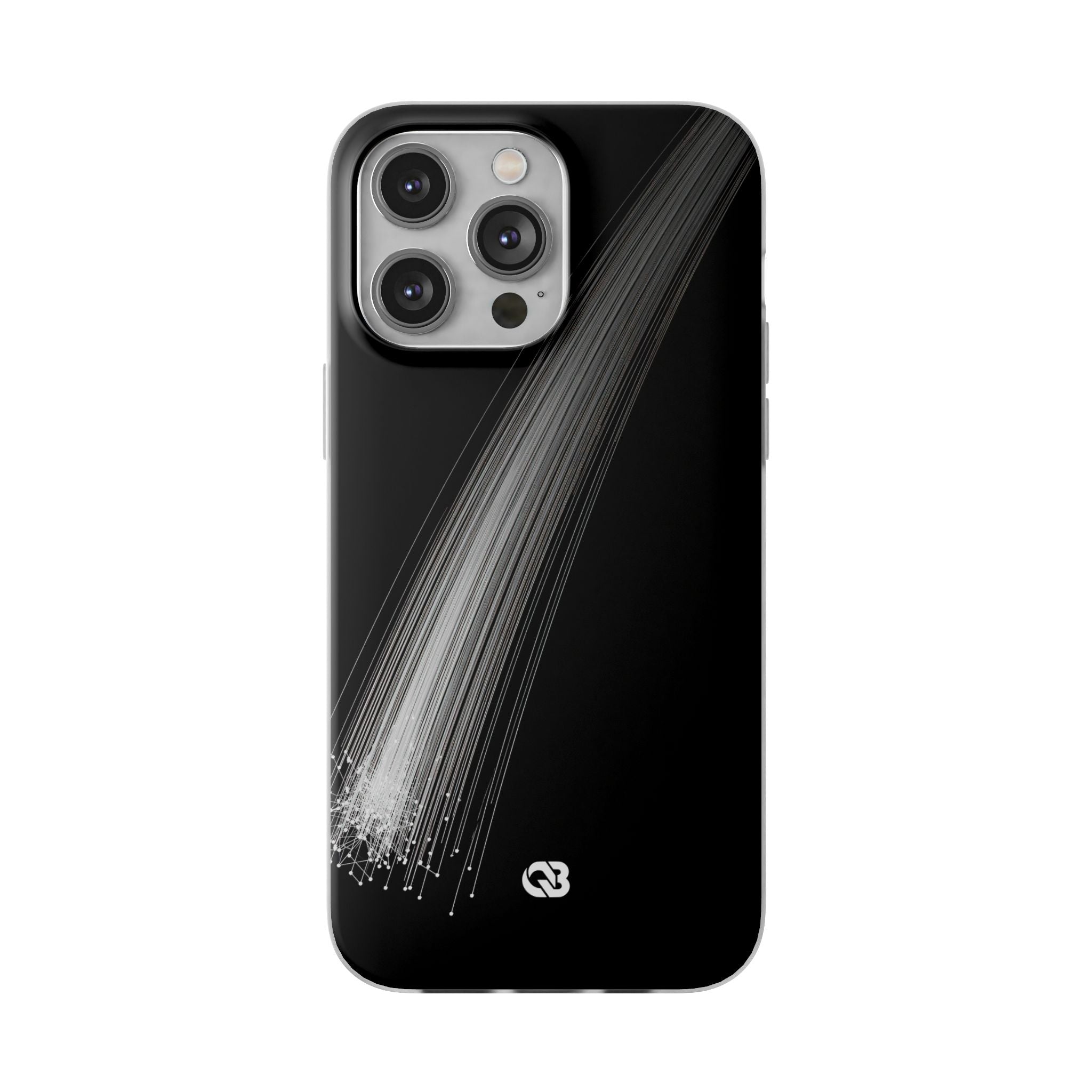 Black Lite Phone Case for iPhone - Linear Velocity Beam