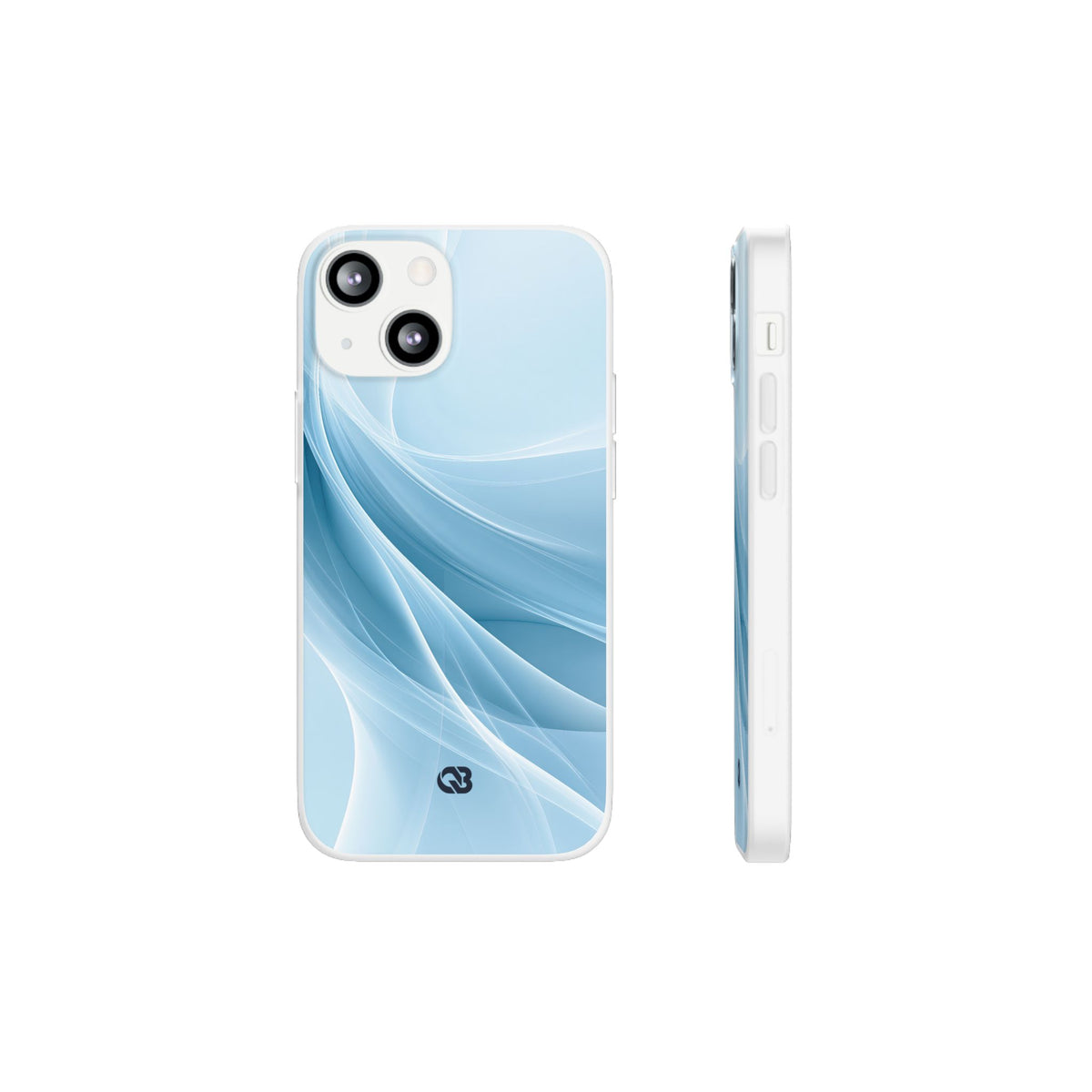 Glacial Ridge Contours · Lite Phone Case for iPhone ·  Blue