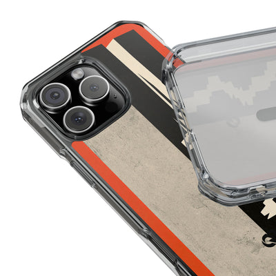 Orange Impact MagSafe Phone Case for iPhone - Orange Monolith Rift