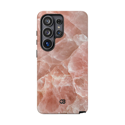 Rose Quartz Facet · Tough Phone Case for Samsung · Pink
