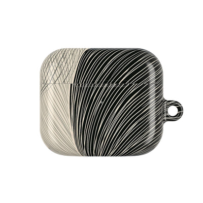 Minimal Frond Study · Hard Case for AirPods & AirPods Pro · Black