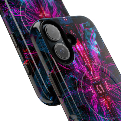 Neural Circuit Core · Tough 2.0 Magnetic Phone Case for iPhone · Black