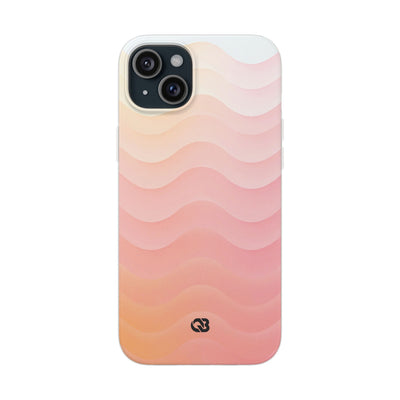 Blush Horizon Waves · Lite Phone Case for iPhone ·  Pink
