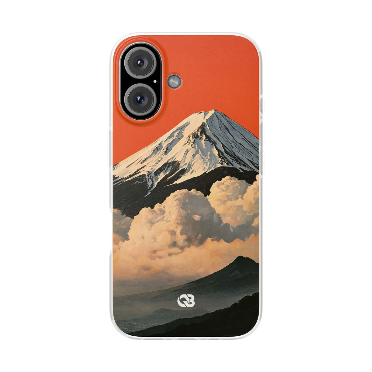 Sacred Peak Fuji · Lite Phone Case for iPhone ·  Orange