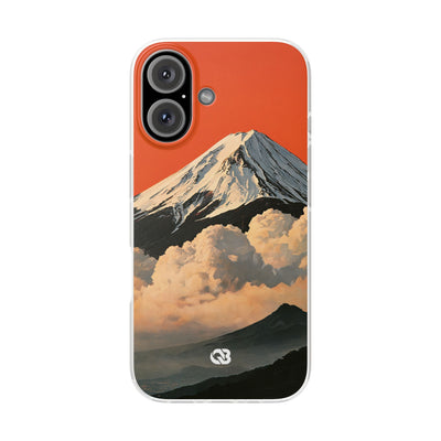 Sacred Peak Fuji · Lite Phone Case for iPhone ·  Orange