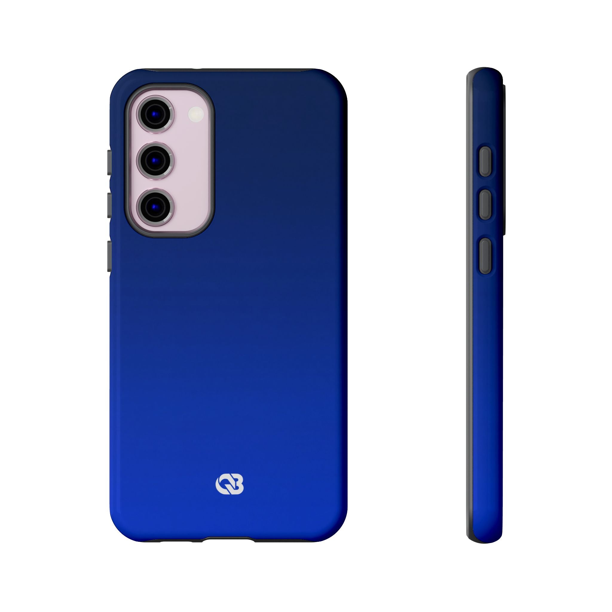 Blue Tough Phone Case for Samsung - Cobalt Depth Shift