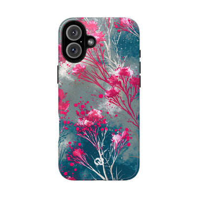 Cyber Blossom · Tough Phone Case for iPhone · Teal